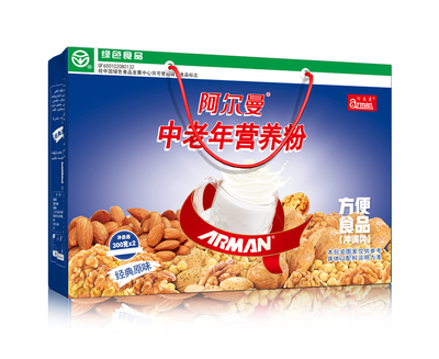 阿尔曼中老年营养粉礼盒600克