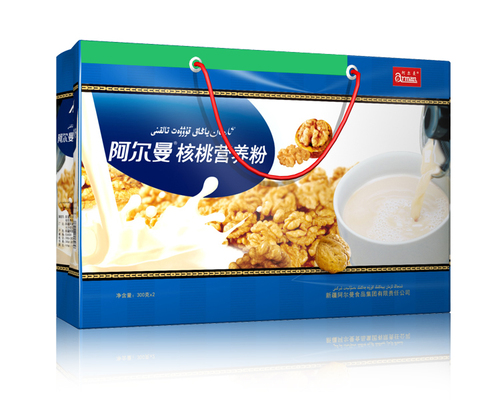 阿尔曼核桃营养粉礼盒600克