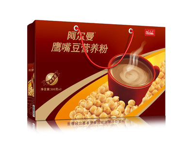 阿尔曼鹰嘴豆营养粉礼盒600克